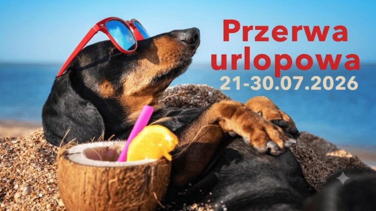 Przerwa urlopwa 21-30.07.2026